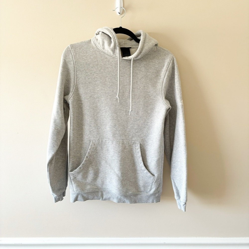Adidas Grey Pullover Hoodie Size Small